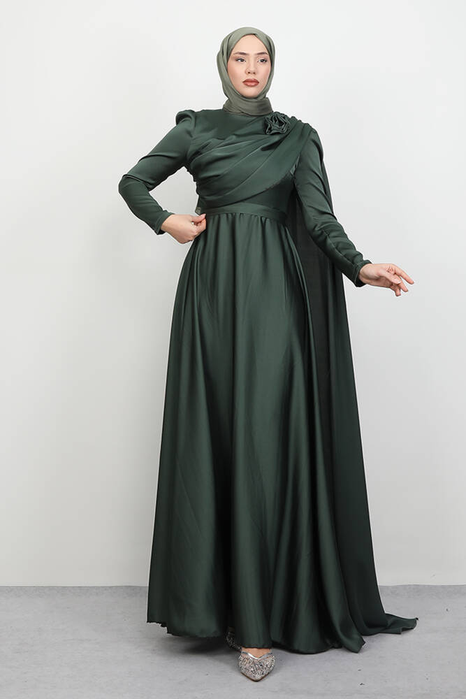 Alaz Saten Gül Abiye Haki 