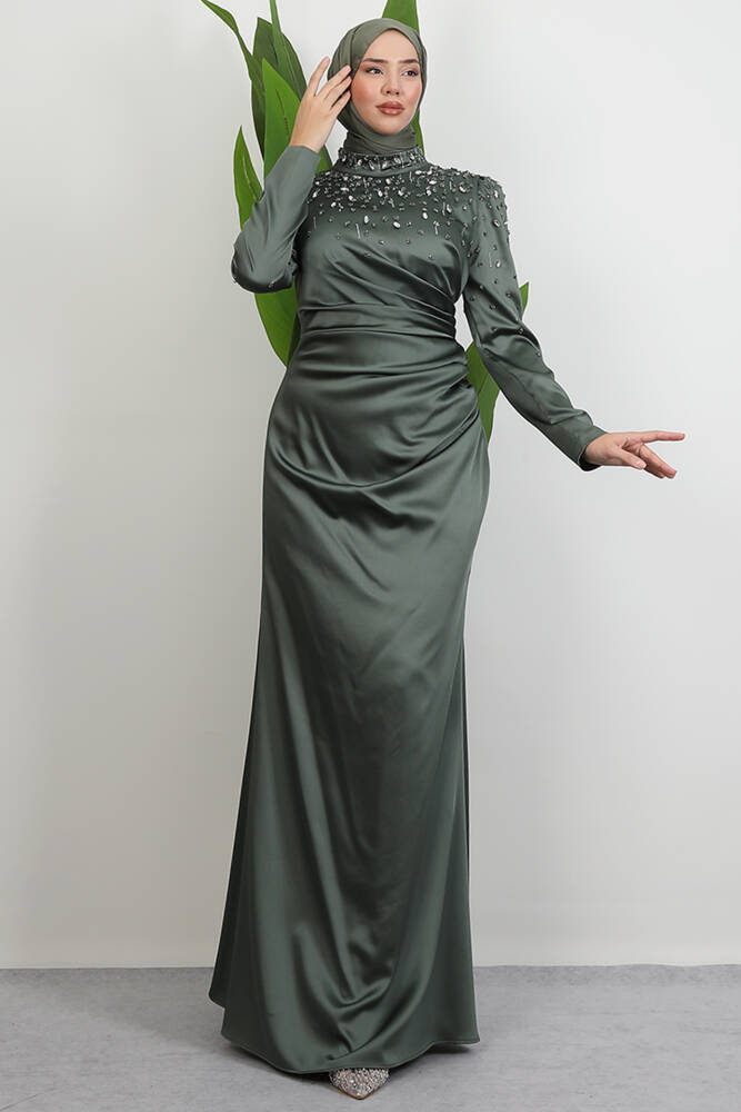 Aura Saten Abiye Haki - LAMİAGİYİM