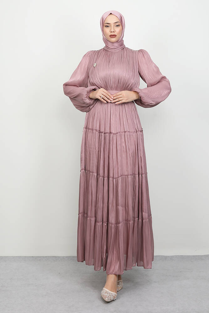 Aydeniz Broş Abiye Gül Kurusu - LAMİAGİYİM