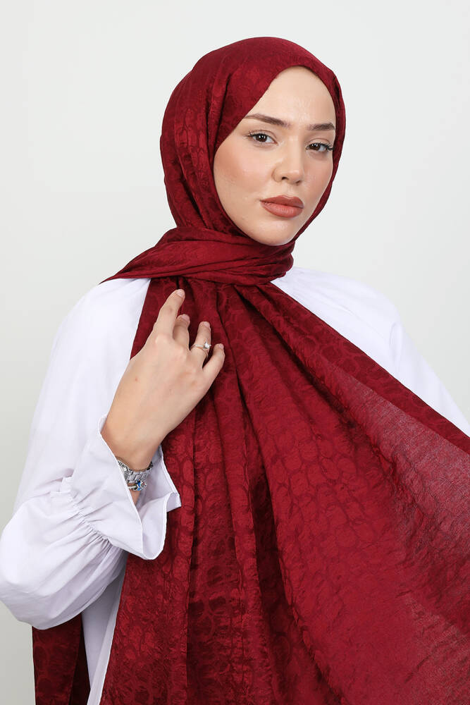 Halka Aerobin Şal Bordo 