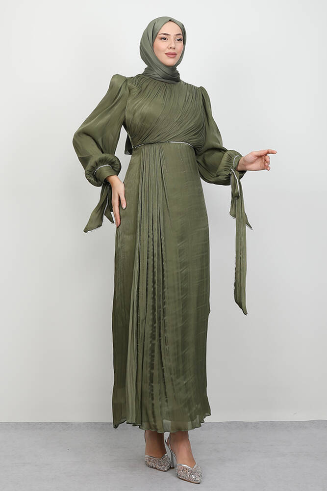 İdil Tesettür Abiye Haki 