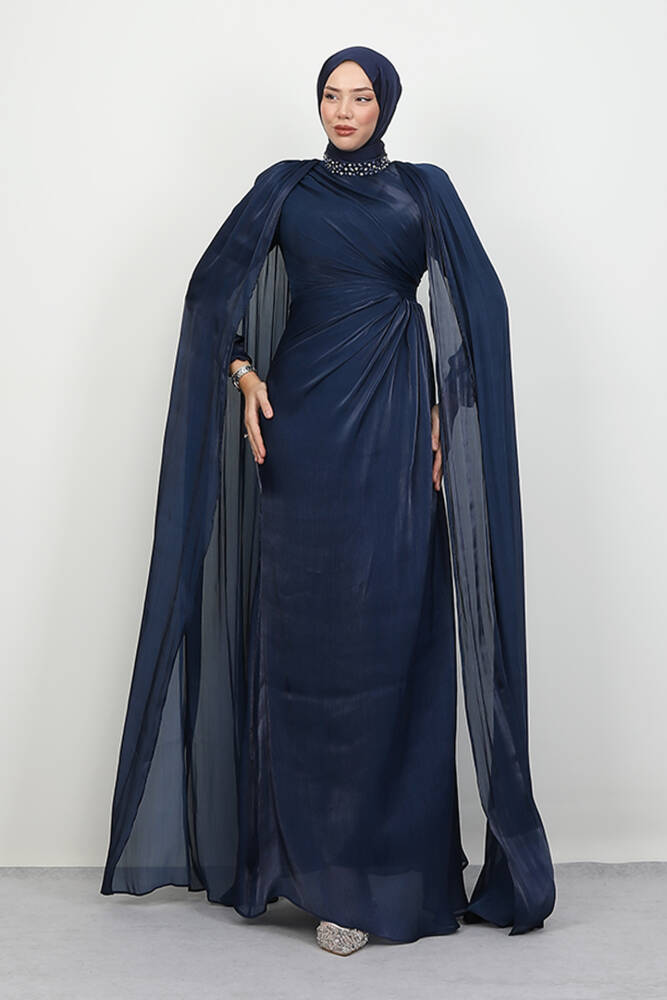 Isabella Yoryo Abiye Lacivert - LAMİAGİYİM