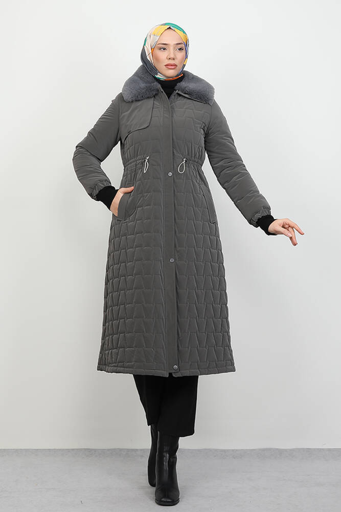 Lotus Mont Koyu Gri - LAMİAGİYİM