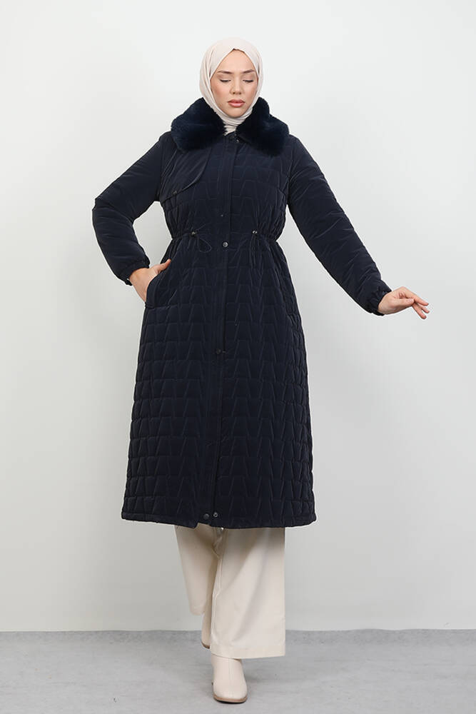 Lotus Mont Lacivert - LAMİAGİYİM