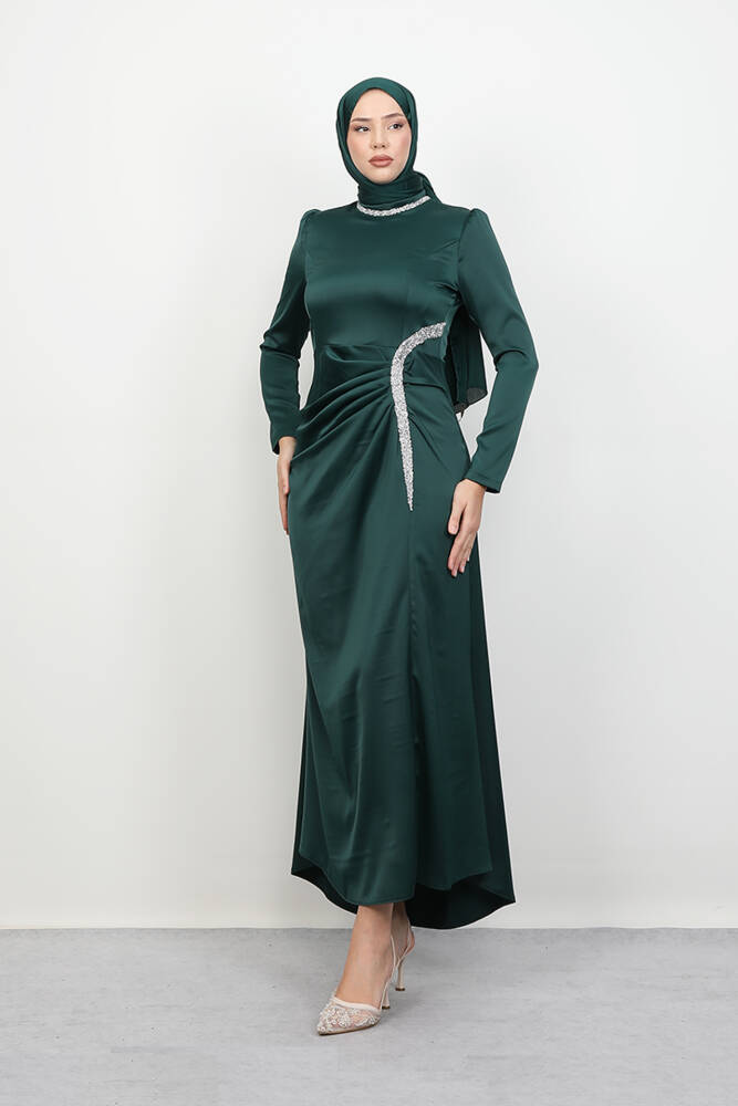 Maelys Saten Abiye Zümrüt - LAMİAGİYİM