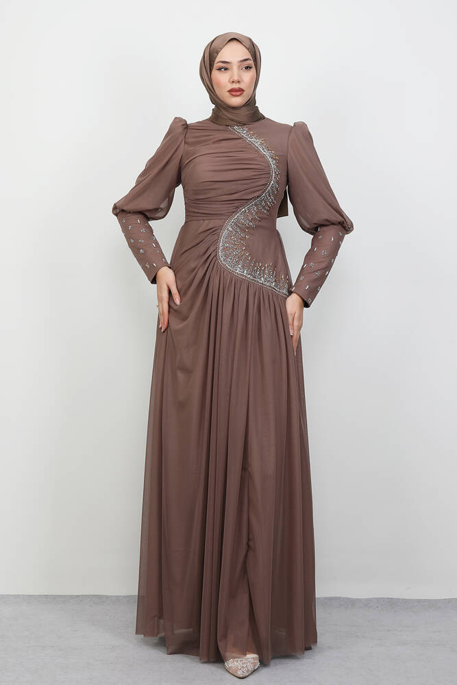 Mars Manşet Abiye Vizon 