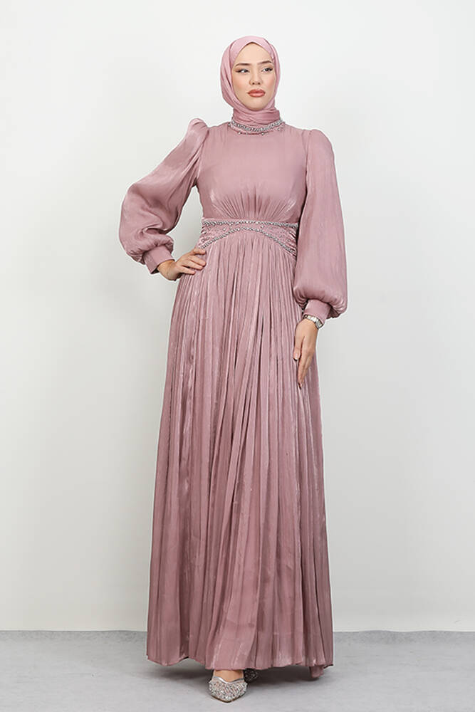 Meryem Boncuk Abiye Gül Kurusu 