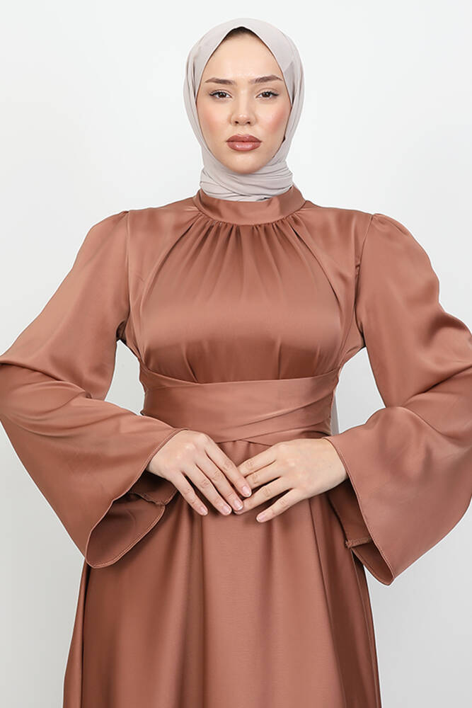 Nazlı Tesettür Elbise Mercan 