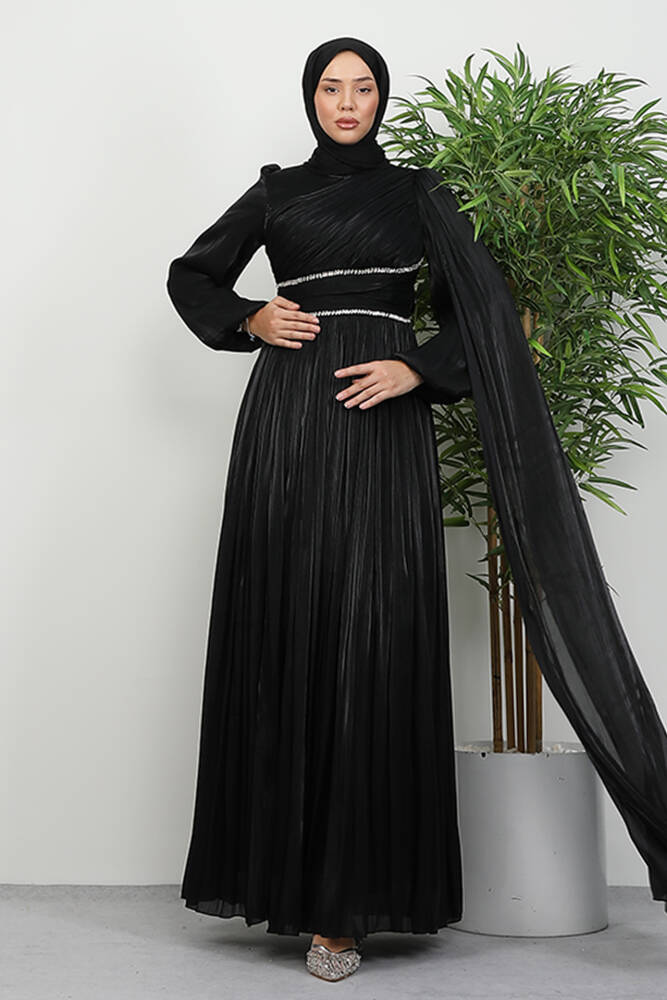 Paris Abiye Siyah - LAMİAGİYİM