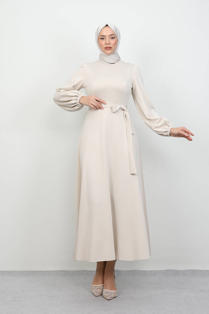 Ronay Tesettür Elbise Taş - LAMİAGİYİM