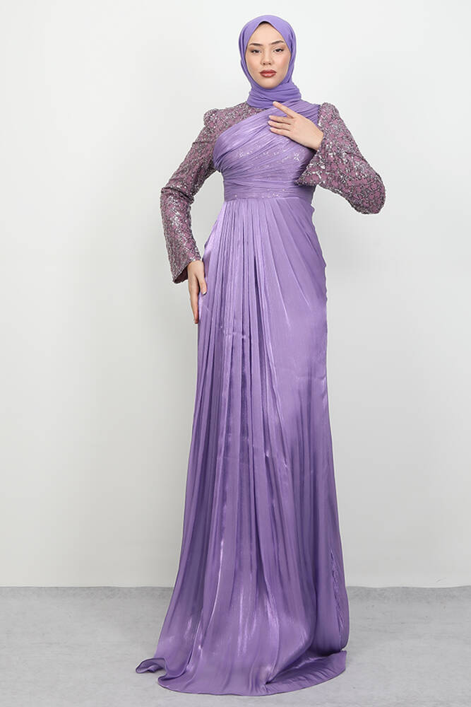 Tülay Taşlı Abiye Lila - LAMİAGİYİM